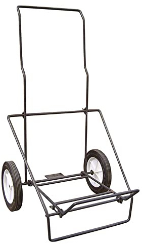 Easy-Up Fold Up Manure Dolly | Transports Full Loads Easily | Heavy Duty Powder Coated Steel Frame | Versatile Use | Folds Flat for Easy Storage and Transport | 5 Year Warranty
