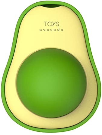 Avocado Katzenminze Wandball Katzenspielzeug Katzenminze Essbare Leckbälle Snack Gesund Drehbar Leckspielzeug Kätzchen Spielzeug
