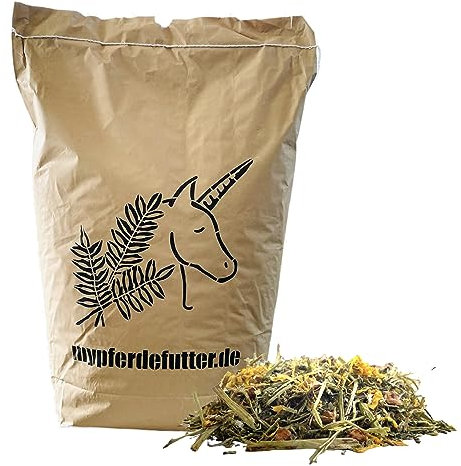 mypferdefutter Pferdemüsli Herbstgold getreidefrei für Pferde - 12kg - 100% Natur PUR ohne Zusätze und Melasse - besonders schmackhaft - unterstützt Leber, Atemwege, Immunsystem