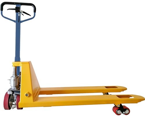 kaiserkraft | Paletthubwagen mit Bremse | Tragfähigkeit 2500 kg | Gabellänge 1150 mm