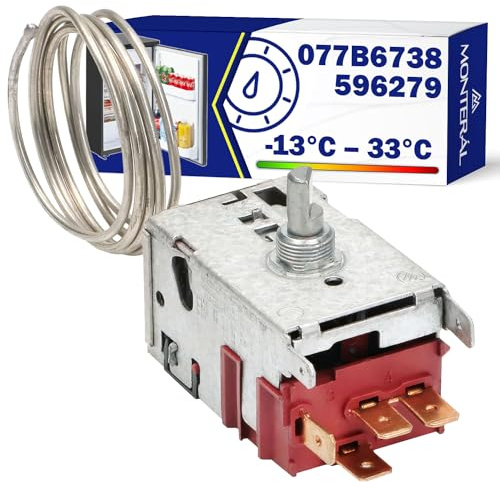 Thermostat 077B6738 für Kühlschrank 4x6,3 mm AMP 596279 für Gorenje | MONTERAL