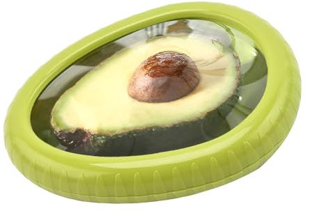 Avocado Sparer, Obst Aufbewahrungsbehälter für Kühlschrank, Avocado-Aufbewahrungs-Organizer, Obst-Aufbewahrungsbox aus Silikon,Kühlschrank-Organizer aus Silikon für die Frischhaltung von Lebensmitteln