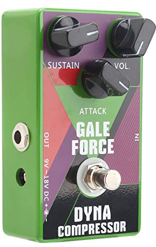 Gitarreneffektpedal, E-Gitarrenpedal, Reines Analoges E-Gitarren-Kompressionseffektpedal, Basskompressorpedal für E-Gitarre, True Bypass