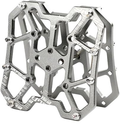 HUAJINGKEJI Clipless Pedal Plattform Adapter Aluminiumlegierung Fahrrad Clipless Pedal Adapter Fahrräder Klicks Pedal Plattform Adapter