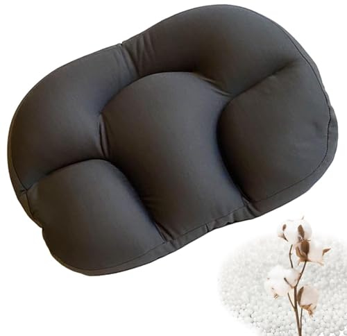Almohada de cama de espuma con memoria, almohada ortopédica para dormir – Soporte Cervical y Lumbar, Almohada ergonómica con contorno completo para una comodidad óptima en el hogar