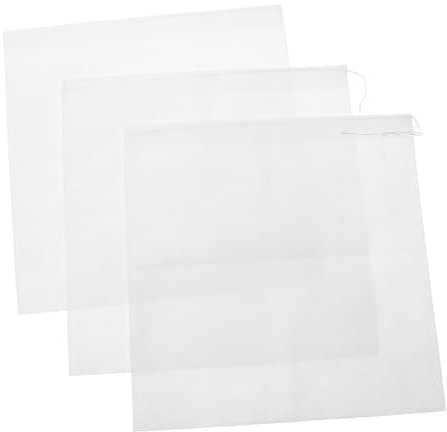Gatuida 9pièces Sacs Filtrants Réutilisables Non-tissé Pour Yaourt Lait Et Jus Lavables Pour Filtrer Boissons Et Aliments