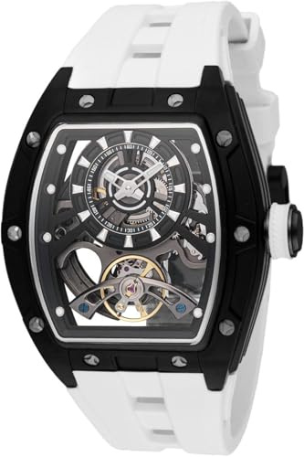 Invicta S1 Rally 49035 Herrenuhr - Automatikwerk - Edelstahl mit schwarzem Zifferblatt - 44 mm