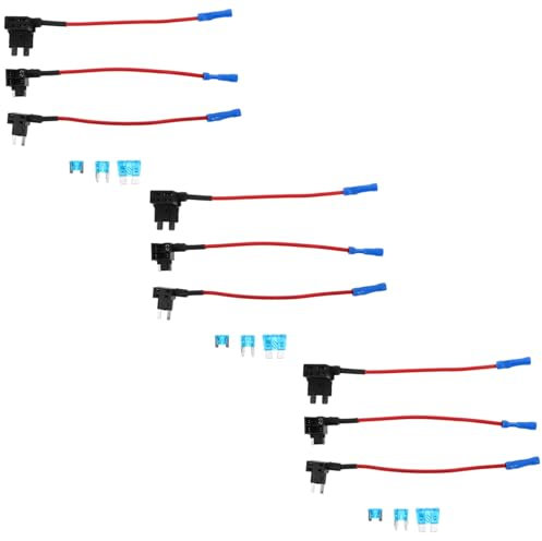 TOPBATHY 9 Stück Sicherungsadapter Sicherungshahn Sicherungsdrahthahn Sicherungszieher Pvc