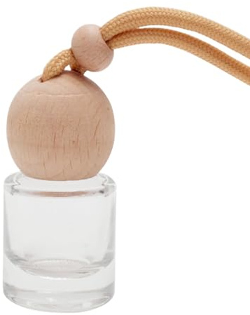 Diffusore di deodorante per ambienti, bottiglia di profumo in vetro da appendere, profumo di lunga durata, ciondolo di fragranza portatile, diffusore di aromi per auto, per casa, soggiorno, viaggi