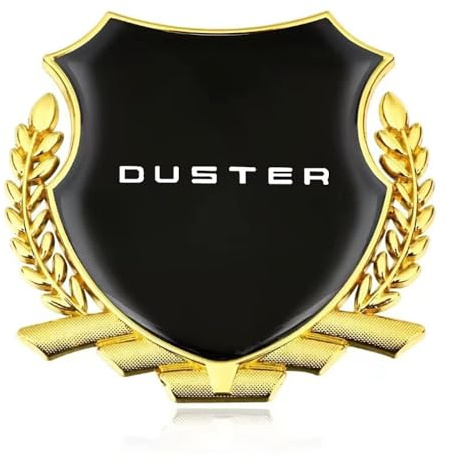 Pyaio 3D Emblema Metal,para Dacia Duster Maletero Trasero calcomanías Coche Capó Delantero Insignia Carroceria Logotipo Logo Accesorios