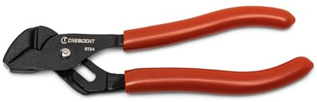 Crescent RT24CVS-05 Mini-Zange mit V-Backe, getauchter Griff, 11,4 cm