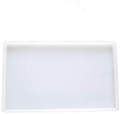 Yalulu große dicke Harz-Tablettformen, rechteckige/quadratische Geoden-Achat-Untersetzer-Silikonformen, Tablettplatte, Epoxidharz, Gießformen für Heimwerkerherstellung, Achat-Tablett, Servierbrett