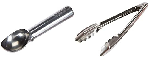 DE BUYER -4815.00N -cuillere portionneuse a glace & 4788.24N -pince cafet./viennoiseries pm 24cminox