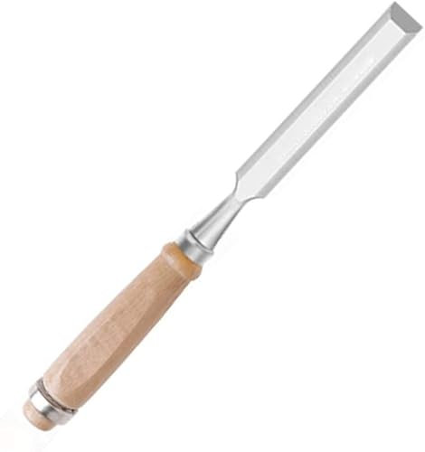OITTo Juego de Herramientas de Cuchillo de Talla Profesional de cincel de Madera para Mango de Madera de Primera Calidad con Piedras de afilar de cincel, 20 mm