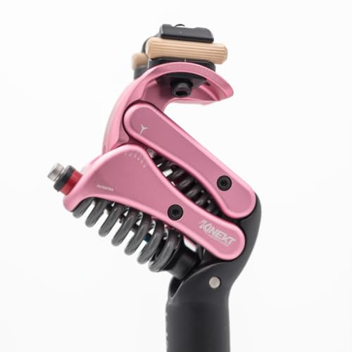 Pink Kinekt Bike Suspension Seatpost, XR Lightweight Alloy Seat Post for Road, Gravel & Electric Bikes, Bike Seat Shock Absorber, Measure Current Seat Post First for Proper Fit, XR | 27.2mm | 420mm