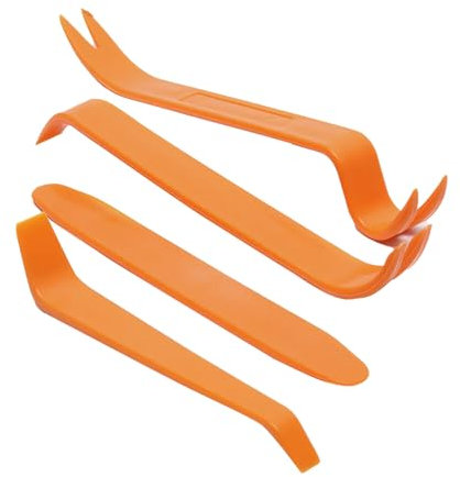 4 Pcs Auto Trim Removal Tool Set,Car Trim Removal Plastic Pry Tool Trim Removal Tool Kit,Auto Plastic Removal Pry Tools,Car Panel Dash Accessories Removal Tool Kit,for Interior Trim Panel Window Audio