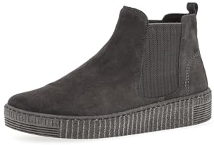 Gabor dam Chelsea Boots, stövletter, ankelstövlar, bästa passform, Peppar 19, 37.5 EU