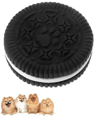 ZEXIJOW Juguetes masticables duraderos para perros,Adecuado para todo tipo de perros,La forma de galleta lo hace más atractivo para los perros que quieren jugar,Mantenlos ocupados