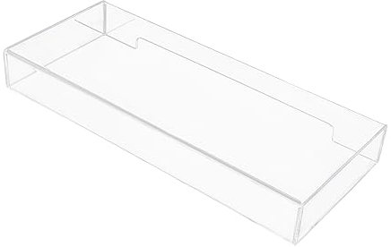 DIYEAH Acryl Tastaturabdeckung Transparent Schutzhülle Für Computer Tastatur Mit Einfacher Reinigung Und Passend Für Desktop-tastaturen