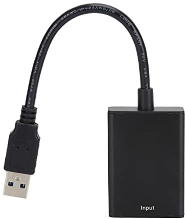 High Performance USB HD Multimedia Interface Video Recording Card with 4K Audio Grabber for Linux OS X Systems Metal Construction