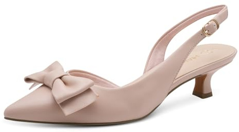 MARCO TOZZI Donna Décolleté Morbido Feel Me Plantare Morbida Fodera Interna Moderno, Rosa (Rose), 38 EU