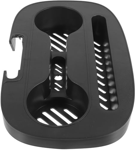 MOLUCKFU Bandeja Portavasos Plástico para Silla de Playa y Jardín Soporte Fuerte y Antideslizante Fácil Instalación para Camping y Actividades al Aire