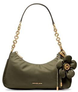 Michael Kors Damentasche Art 32R6GY5W6B, Nylon/Loden/Charm Blume, Taglia unica
