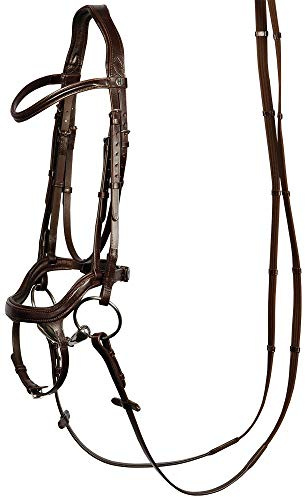 Harry's Horse Hoofdstel Anatomic, Farbe:braun, Größe:Full