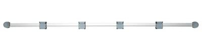 Maul Planhalter Wandschiene mit 4 Magnetclips