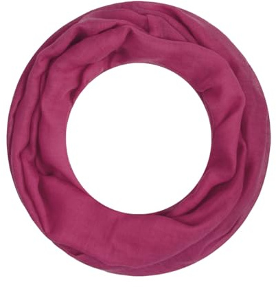 Majea Damen Loop Schal Alice – Leichter Ganzjahres-Schlauchschal schmal unifarben – 160x50cm Weicher Indoor & Büro Loop mit Viskose