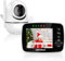OBVHNUA Babyphone mit Kamera 3,5 Zoll Video Babyphone mit LCD Bildschirm 355°/120° PTZ ECO-Modus Nachtsicht Zwei-Wege-Kommunikation Temperaturüberwachung Wecker Wiegenlied