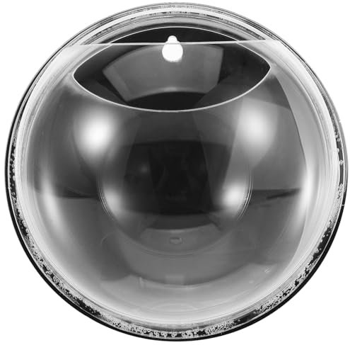 INOOMP Wandmontierter Fischbowl Aus Klarem Acryl Kreatives Pflanzgefäß Dekorative Vase Für Wandgestaltung Multifunktionales Aquarium Für Kleine Fische Und Pflanzen Modernes Home Decor