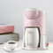 Coffee Machine, Drip Coffee Machine, Single Cup American Coffee Maker, Commercial/office/domestic Small Affordable Coffee Maker(Pink)