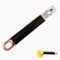 Citrus Lemon Peeler Zester Tool to Save Effort, Multifunctional Lemon Zester Fruit Peeler, Professional Handheld Fruit Rind Peeler for Cocktail Home Kitchen Bar (Black Gold)