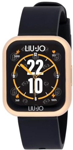 Liu Jo Orologio Unisex Smartwatch Voice Mini Rose Cinturino Nero