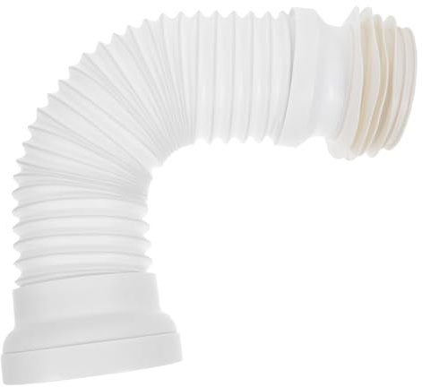 DOITOOL Tubo De Extensible para Desagüe De Inodoro Conector Descentrado De Inodoro Manguera De Sellado para Reubicación De Tuberías De Expansión De Aguas Residuales