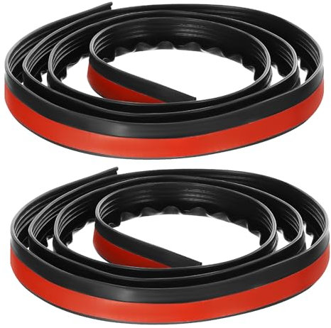 DOITOOL 2rouleaux Joint De Vitrage Caoutchouc Pour Automobile Bande Étanchéité Adhésive Pour Portes Et Fenêtres De Eau Le Vent Bruit Installation Facile Et Polyvalente