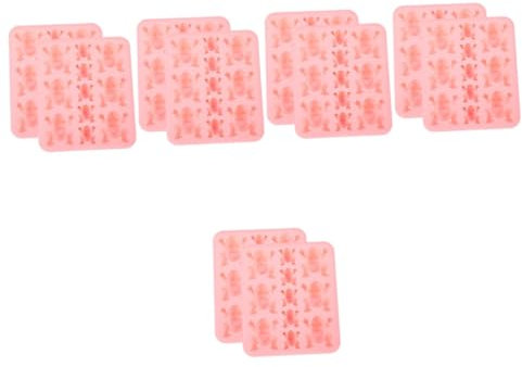 jojofuny 5 Ensembles Moule En Silicone Grenouille Moule Grenouille les Au Chocolat À Bonbons s De Bonbons Au Chocolat Gel De Silice Rose 2 Pièces * 5