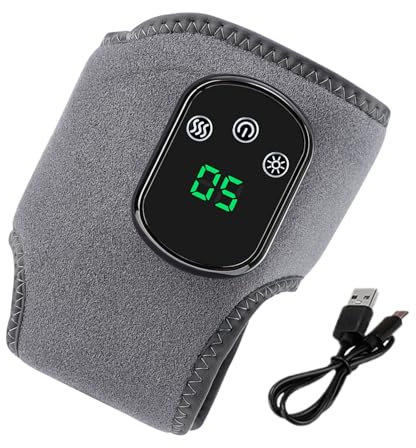 Fußmassagegerät Mit Wärme - Elektrische Wärmewickel-Massage Mit Vibrationsfunktion | USB-Aufladbare Wärme-Massagegeräte Mit 3 Vibrationsstufen, Wärmebandage Für Damen & Herren