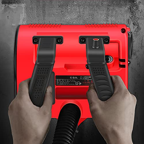 Electric Dust-Free Wall Planer with Adjustable Depth, Connects to Vacuum Cleaner for Cement, Paint, and Putty Walls