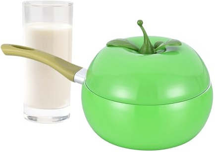 WJnflQN Marmite en forme de légumes et de fruits avec couvercle pour la cuisine, la cuisinière à induction, les plaques de cuisson, les spaghettis et la soupe