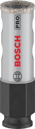 Bosch 1 sega a tazza PRO Tile Power Change Plus (per piastrelle dure, piastrelle morbide, Ø 19 mm, accessori professionali)