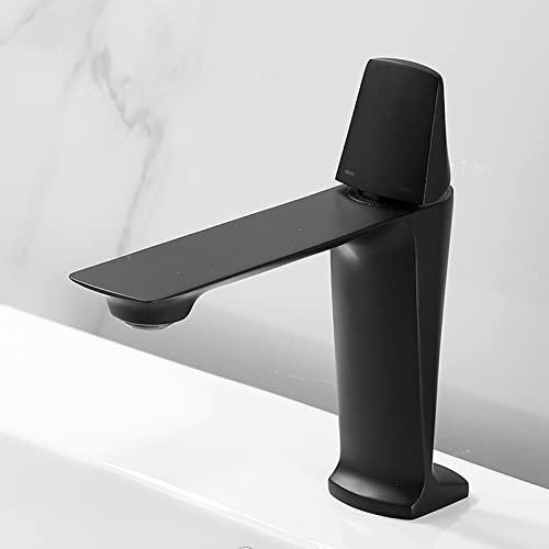 YHSGY Waschtischarmaturen Badarmatur Heiß- Und Kaltwasser-Waschtisch-Mischbatterie Weißes Finish Messing Wc Waschbecken Wasserkran