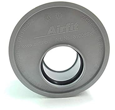 Airfit Abwasser-Innen-Reduzierstück DN 110 x 50, superkurz, für HT-Rohr - 81005SK