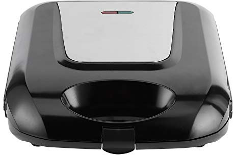 Akozon 1400 W, riscaldamento doppio lato, elettrico, noce, biscotti, cucina, macchina per la colazione, spina UE 220-240 V, macchina per biscotti antiaderente