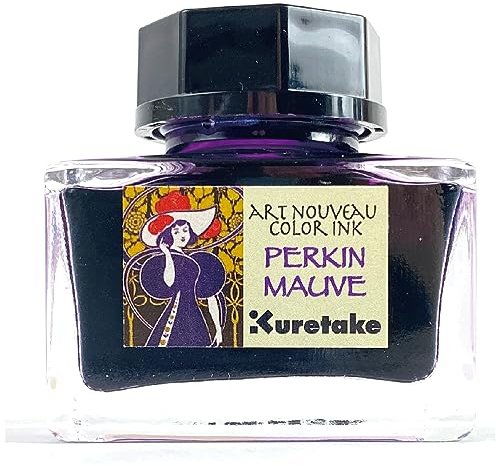 Kuretake ECF160-538 Ink Cafe Art Nouveau Parkin Mauve