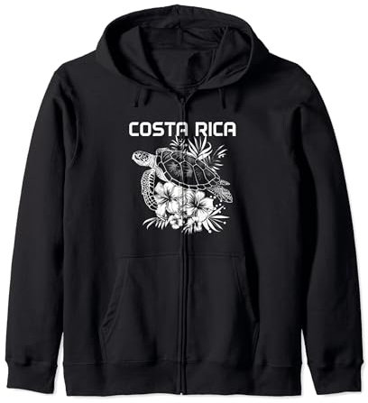 Souvenir zum Tauchen mit Meeresschildkröten aus Costa Rica Kapuzenjacke
