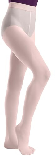 So Danca - Child Ballet Dance Footed Tights (US, Alpha, Medium, Large, Regular, Ballet Pink)