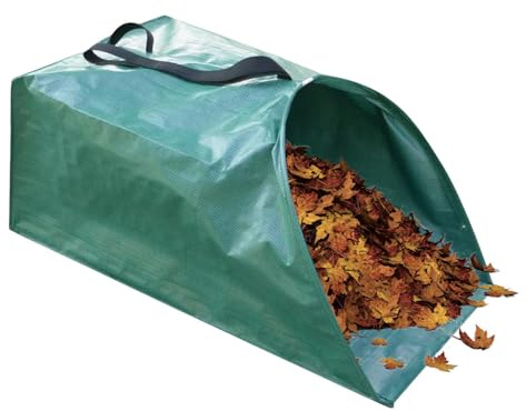 Sac Jardin Dechets Verts, Sacs À Déchets De Jardin 200 L Sac Dechets Verts En Forme De Pelle À Poussière, Sac À Feuilles Mortes, Collecteur De Pelouse Et De Feuilles, Pliable Sac À Feuilles De Jardin