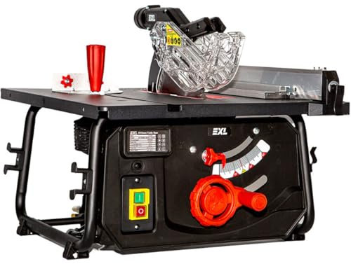 EXL 8 TableSaw with Powerful 1500W Motor 210mm, Circular SawFunctions, Sawtable, BenchSaw, 210mm TableSaw